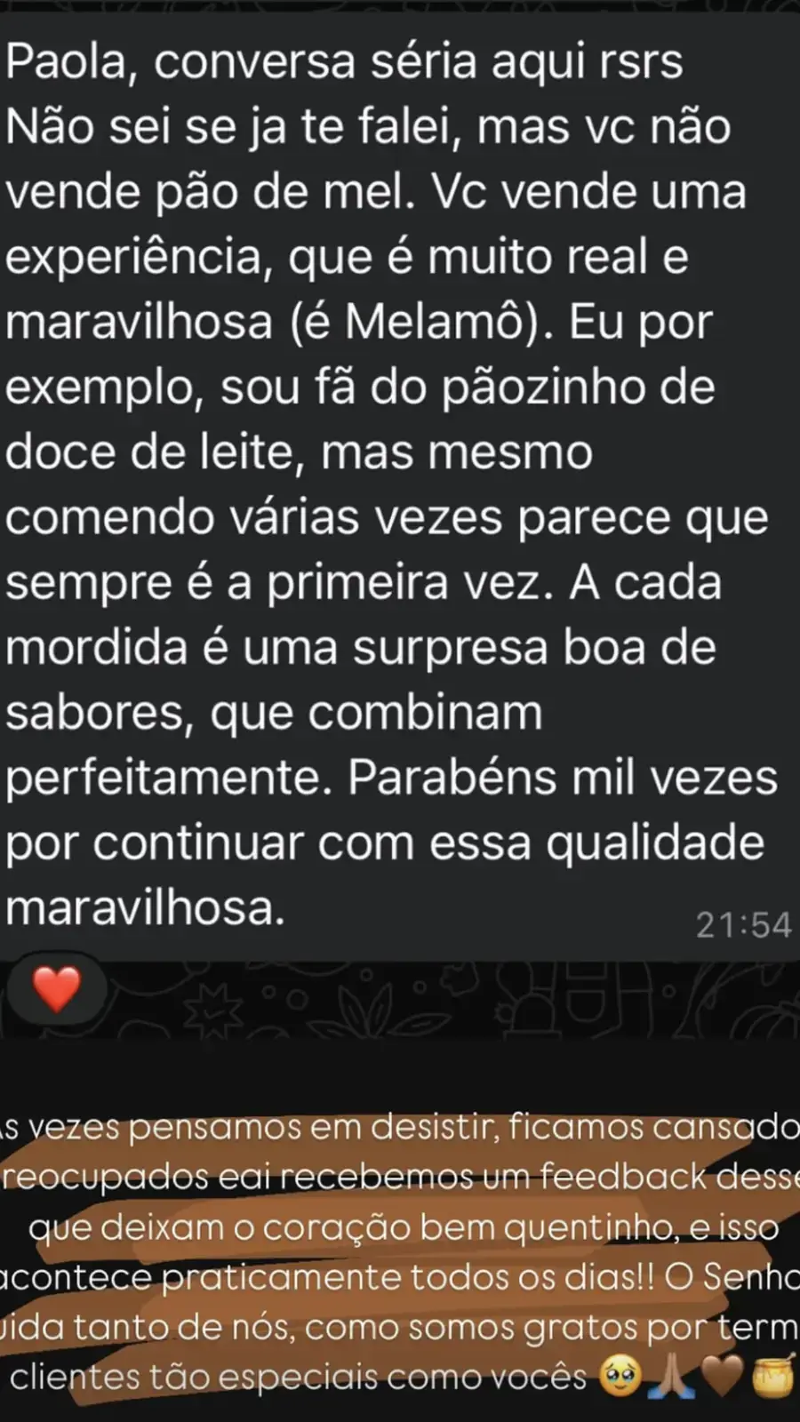 Feedback de cliente 5